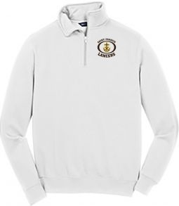 Men's Sport-Tek 1/4-Zip Sweatshirt, White